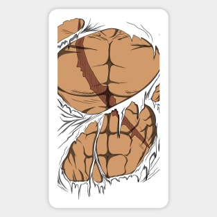 Ripped Sagat Magnet